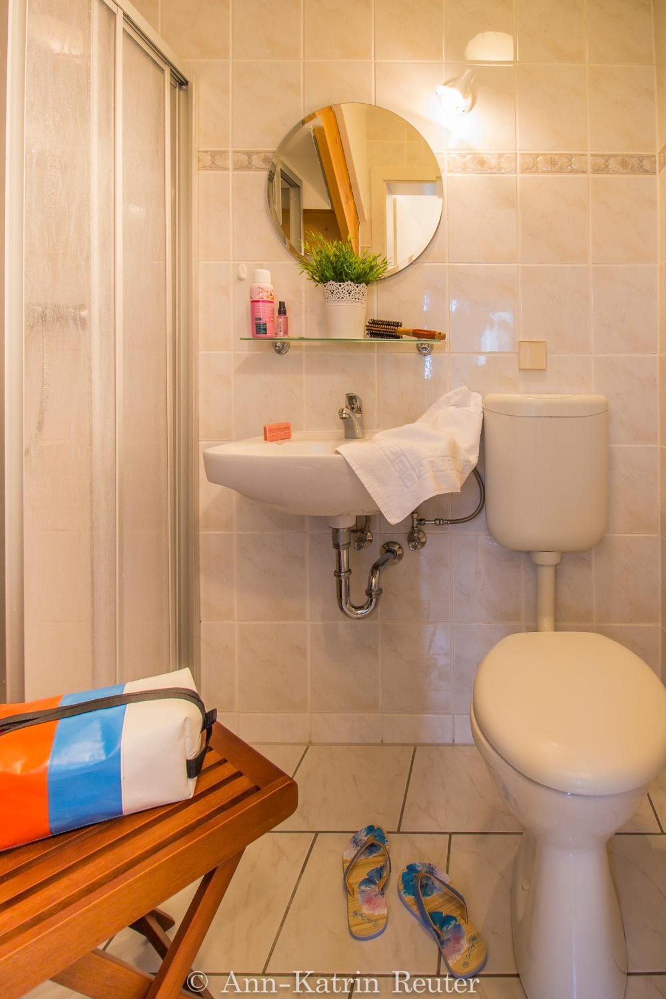 Ferienhaus Am Ufer - Ferienwohnung Strandsand Сасниц Екстериор снимка